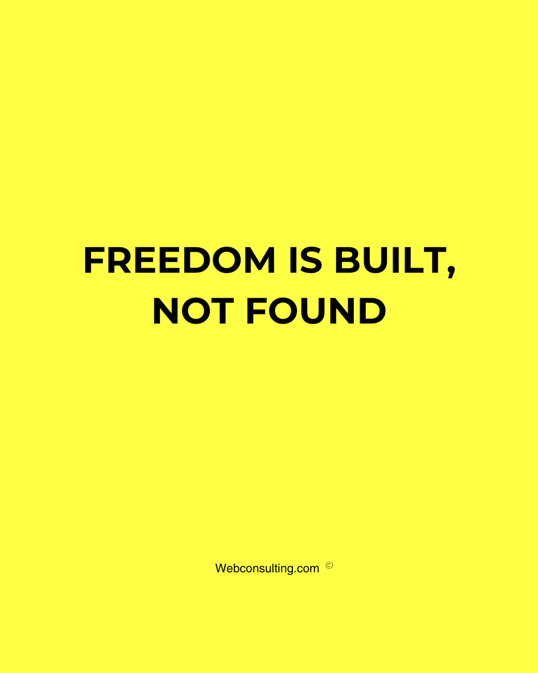 Featured image for “The Discipline That Creates Freedom”